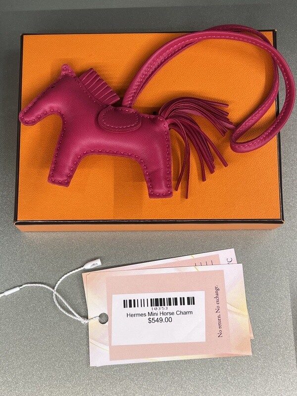 Hermes Mini Horse Charm