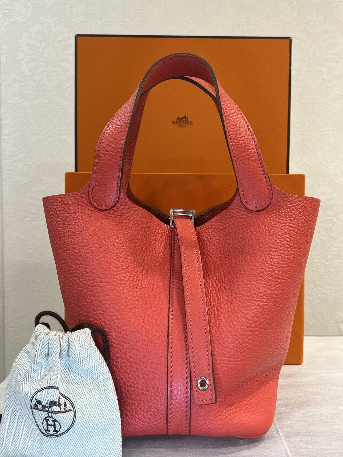 Hermes Picotin 18 Rose Jaipur