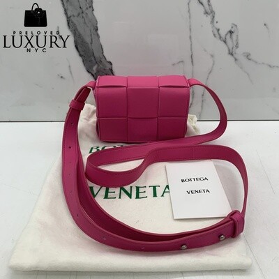 Bottega Veneta Candy Pink Cassette Bag