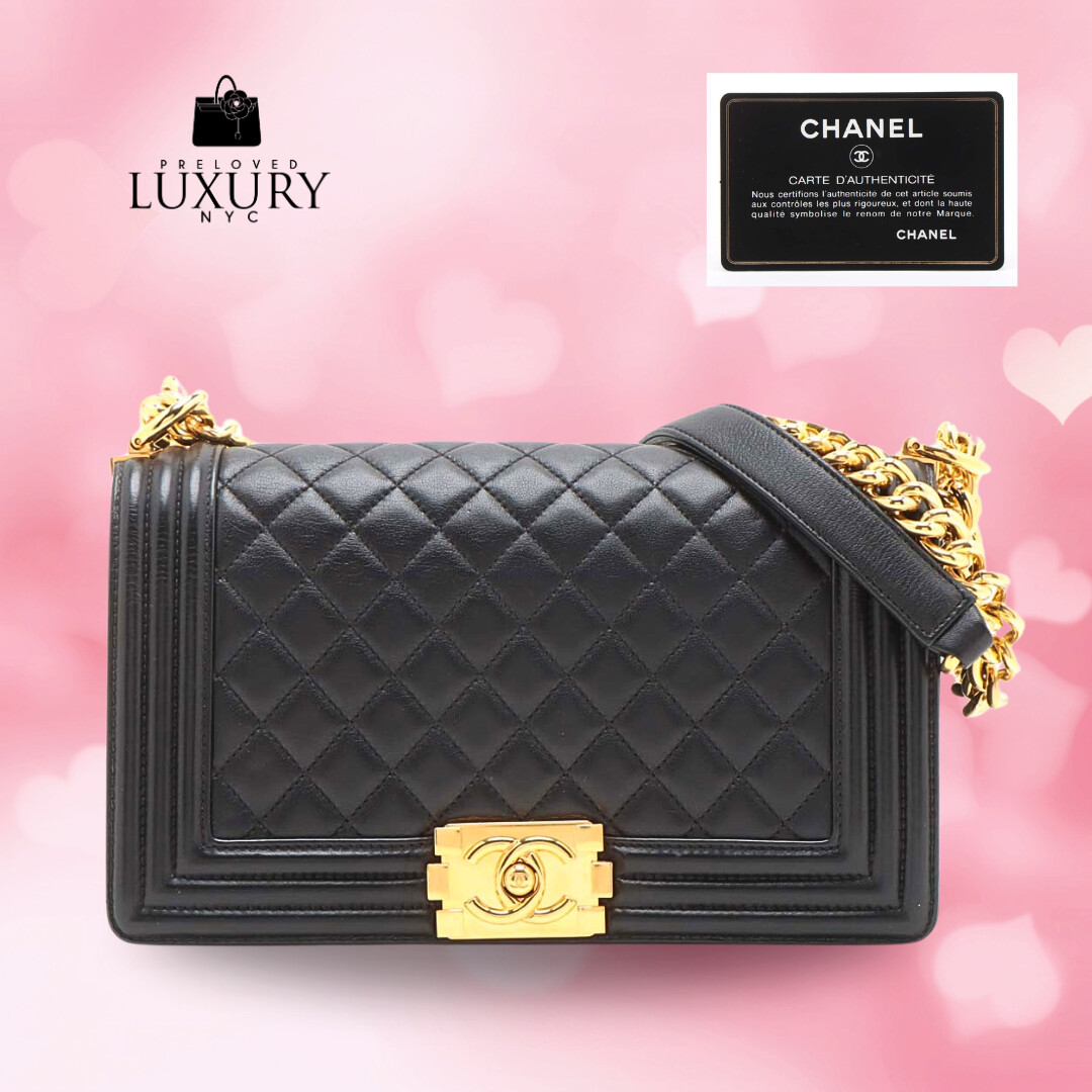 Chanel Le Boy Medium Lambskin Series 22