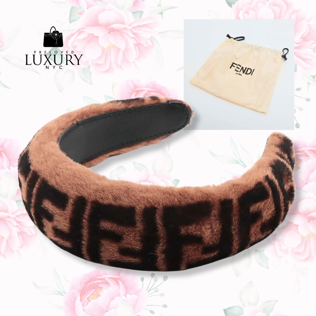 Fendi Zucca Headband
