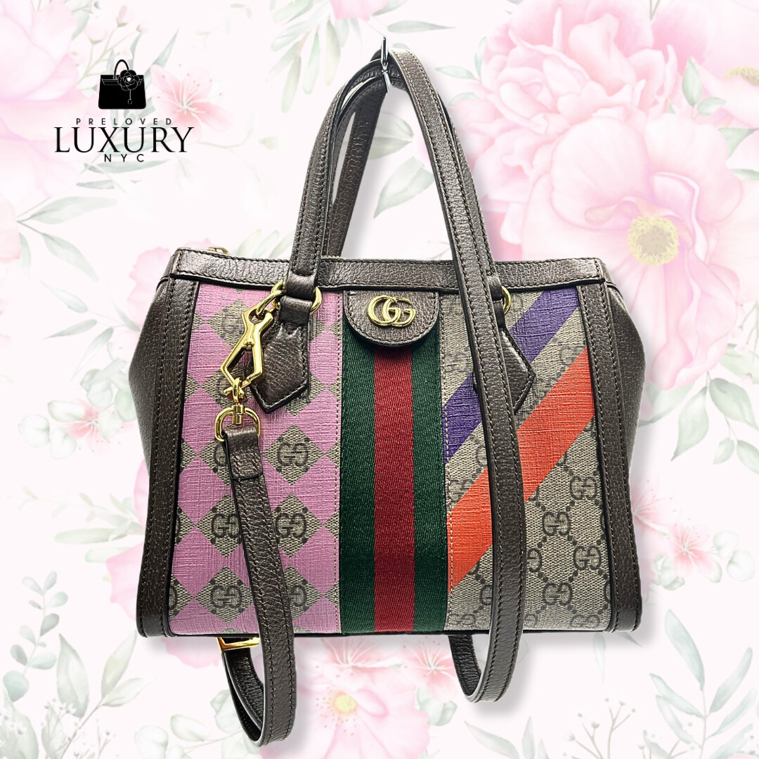 GUCCI Ophidia Sherry Line 2way Bag