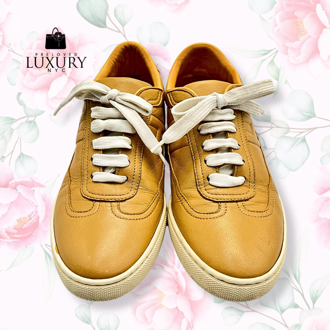HERMES Leather Sneaker