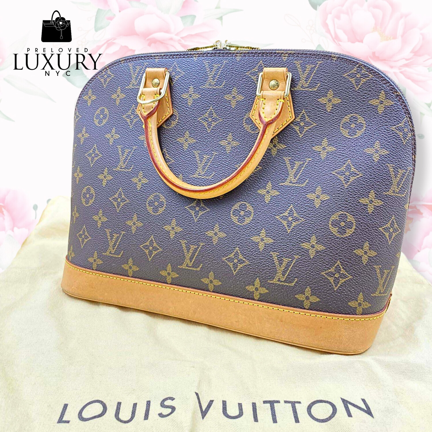 LOUIS VUITTON Alma Monogram