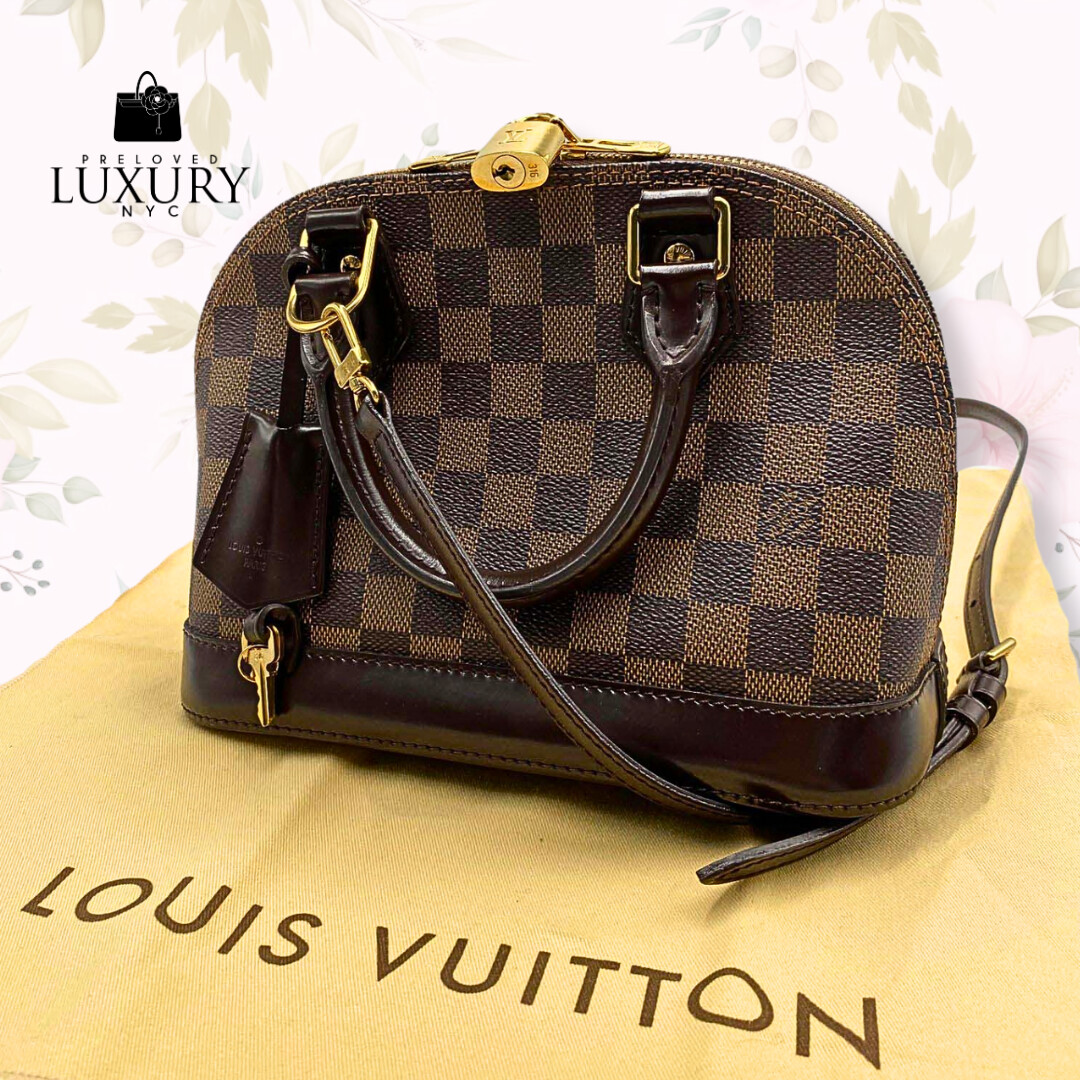LOUIS VUITTON Alma BB Damier