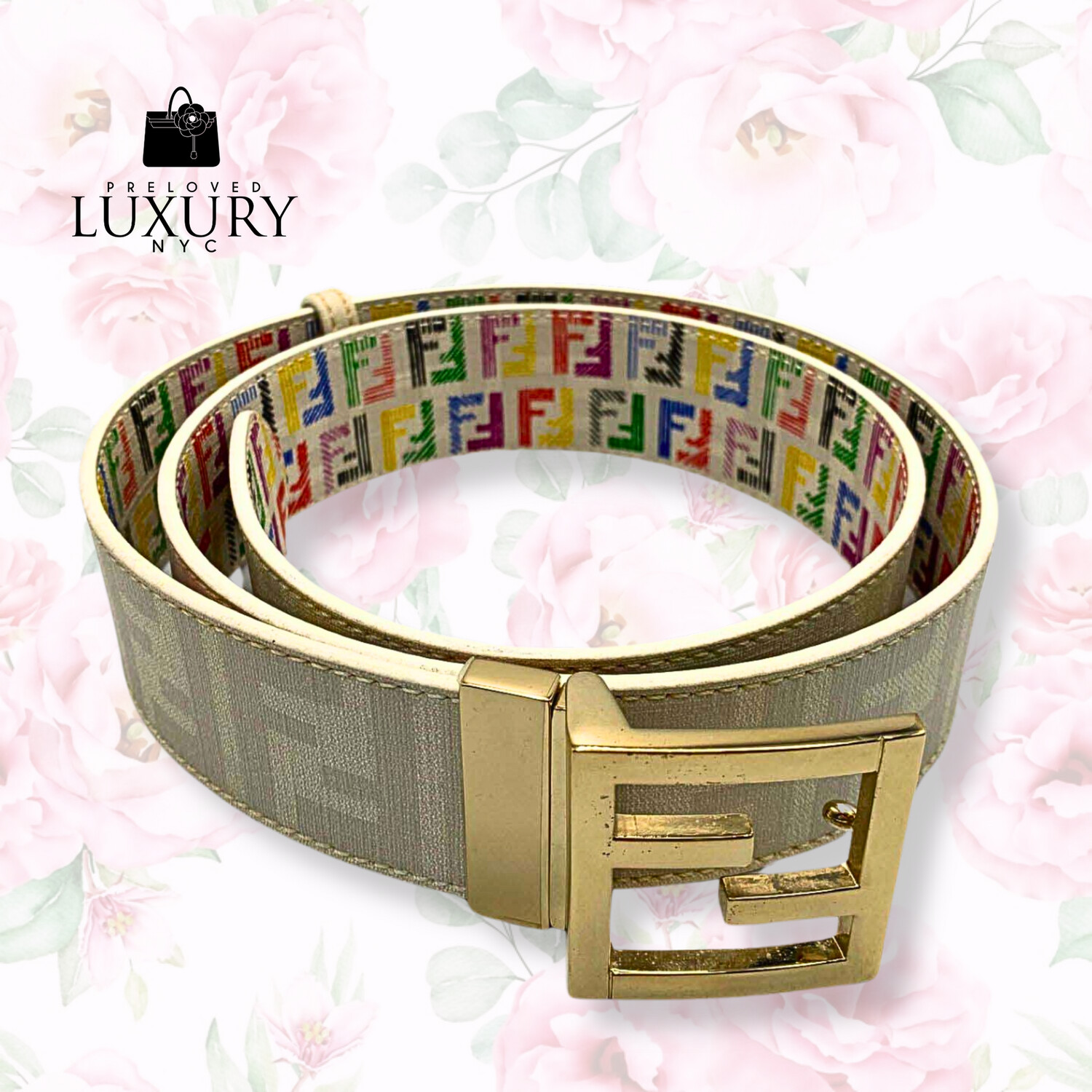 FENDI Multi Color Belt