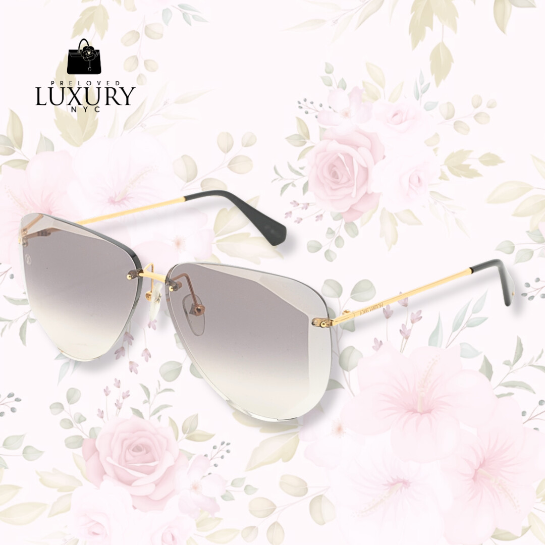 LOUIS VUITTON Soleil Pilot Sunglasses