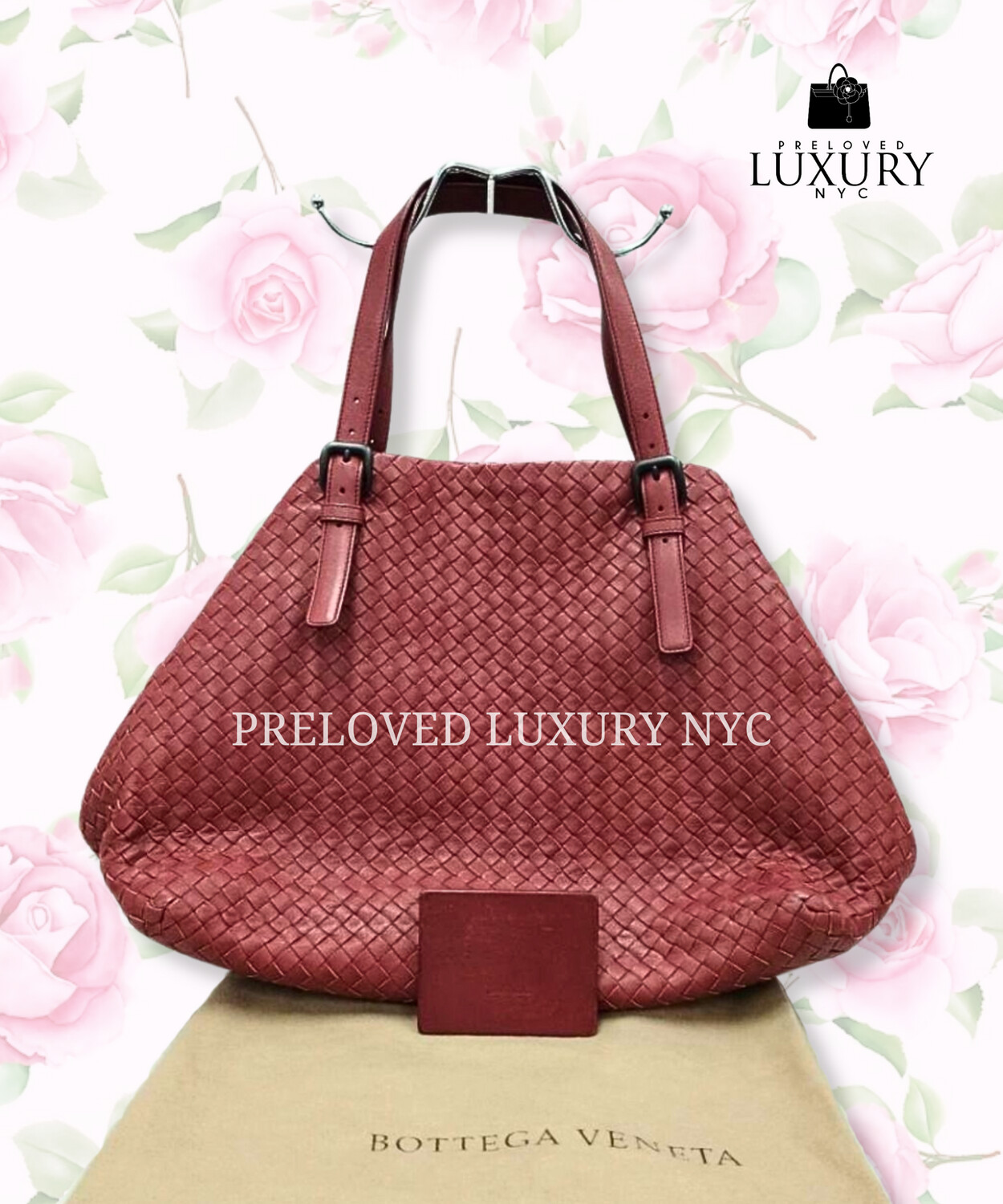 BOTTEGA VENETA Red Tote Bag