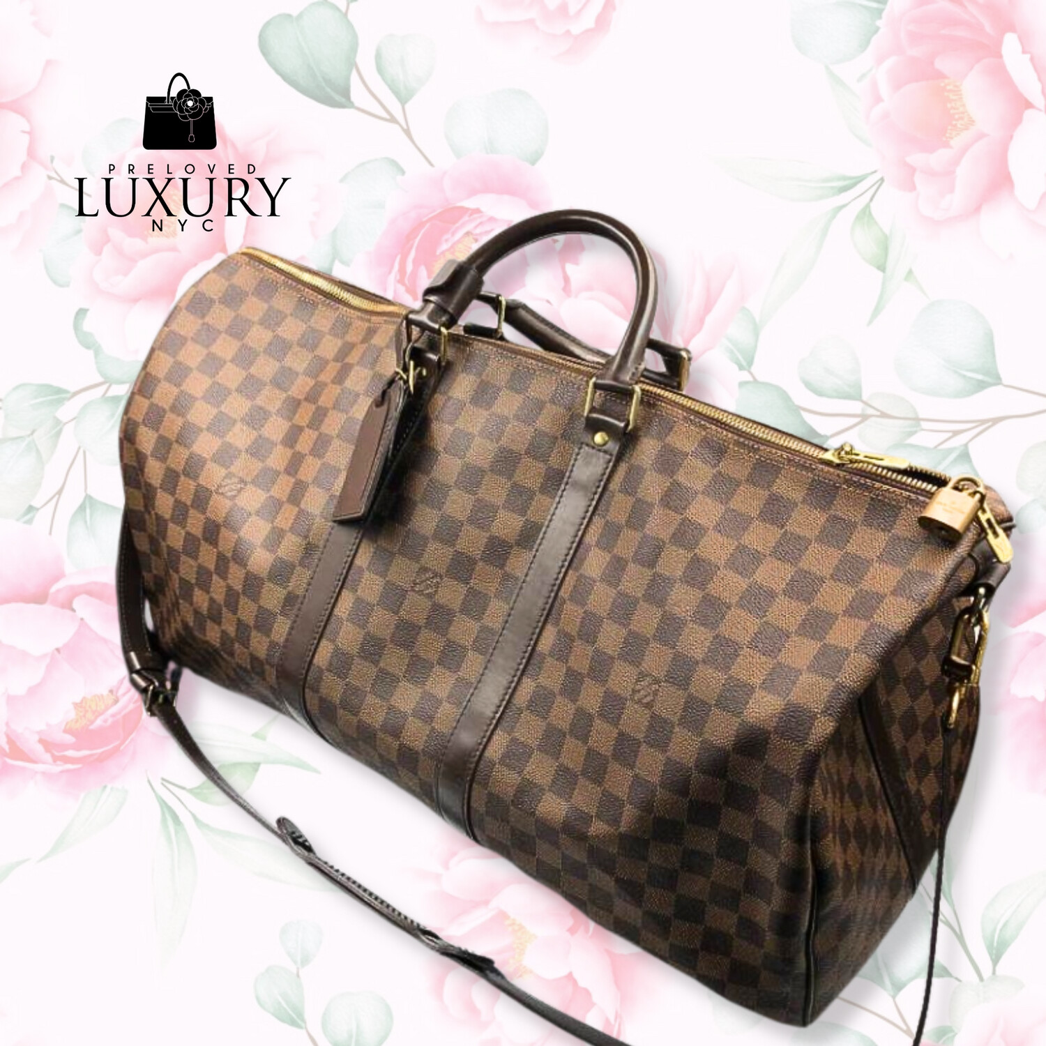 LOUIS VUITTON Damier Keepal