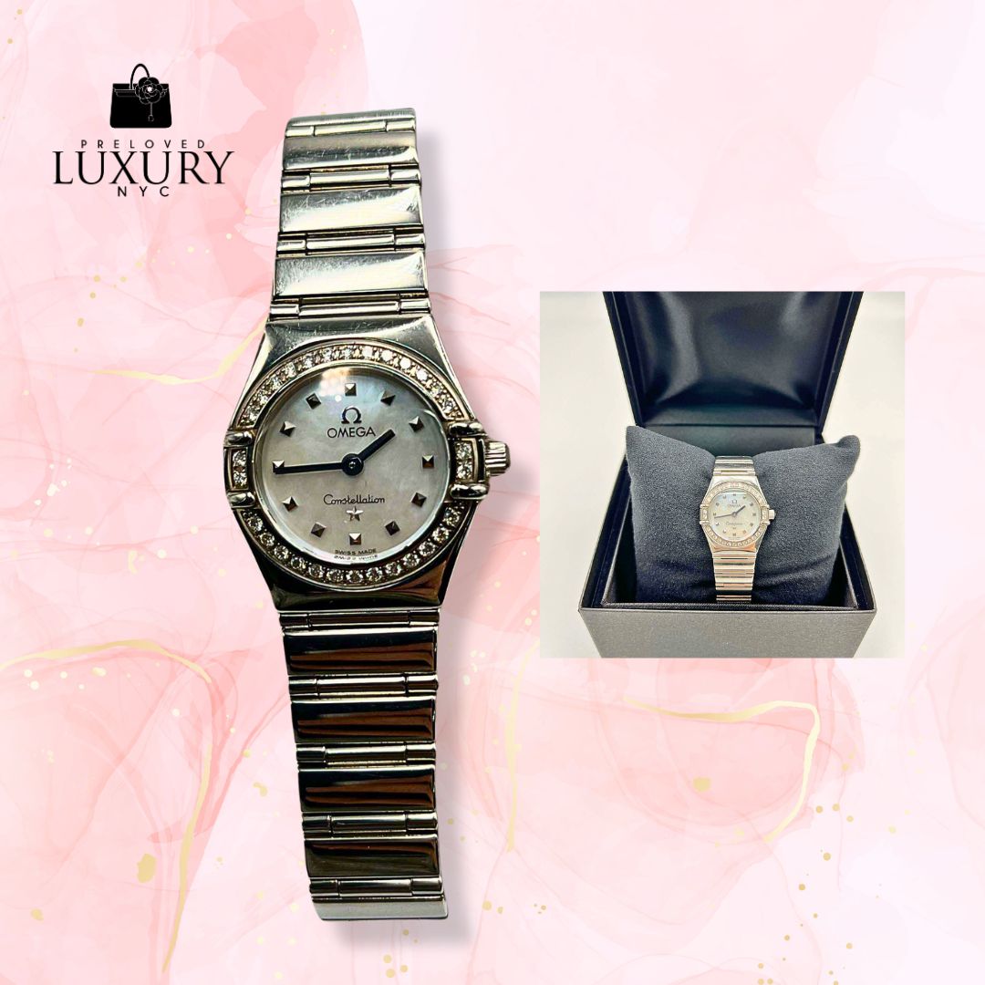 OMEGA Constellation Watch 12P Diamonds