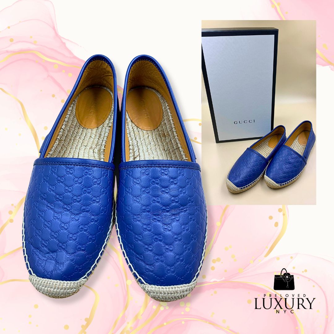 GUCCI Microguccissima Espadrilles