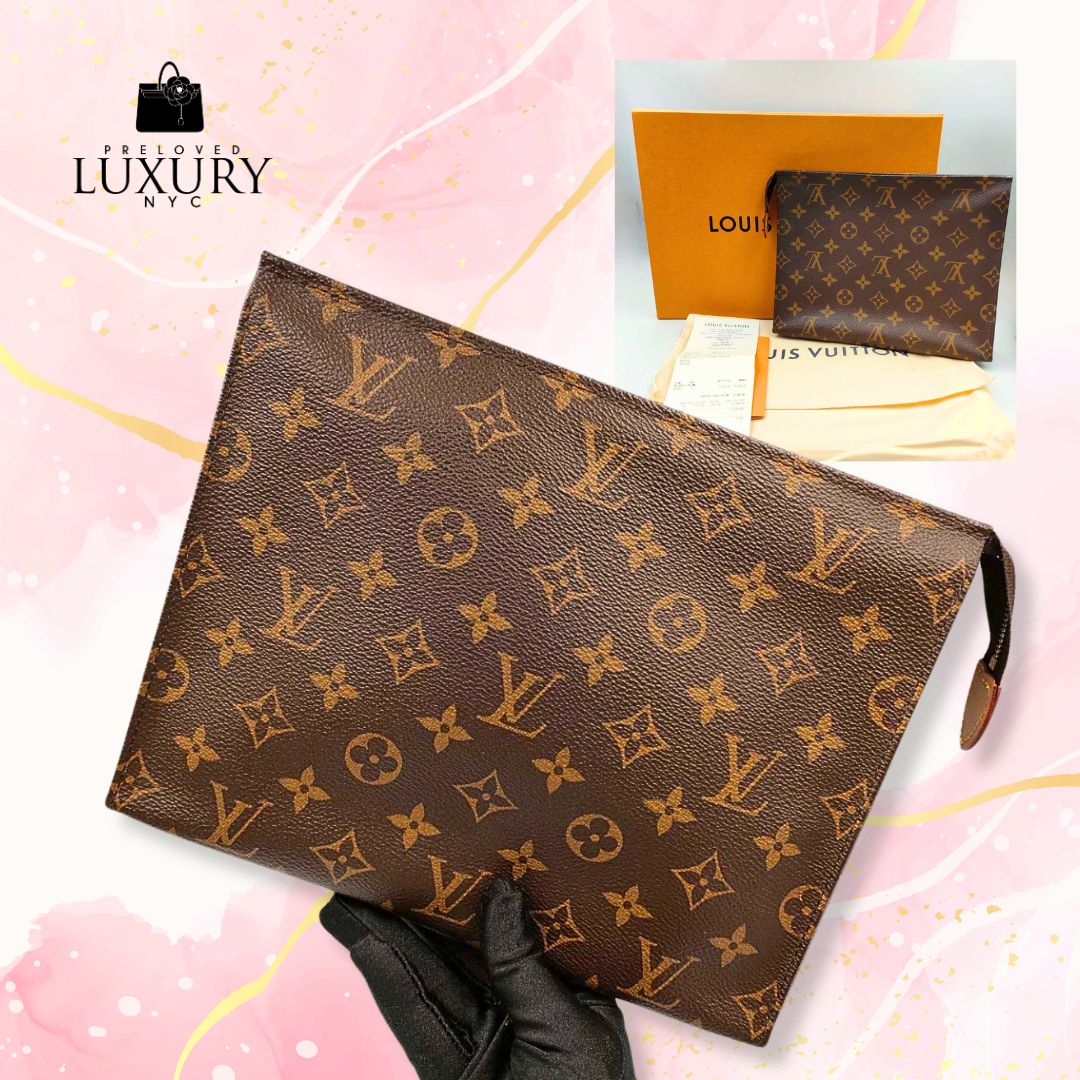LOUIS VUITTON Accessory Monogram Toiletry Pouch