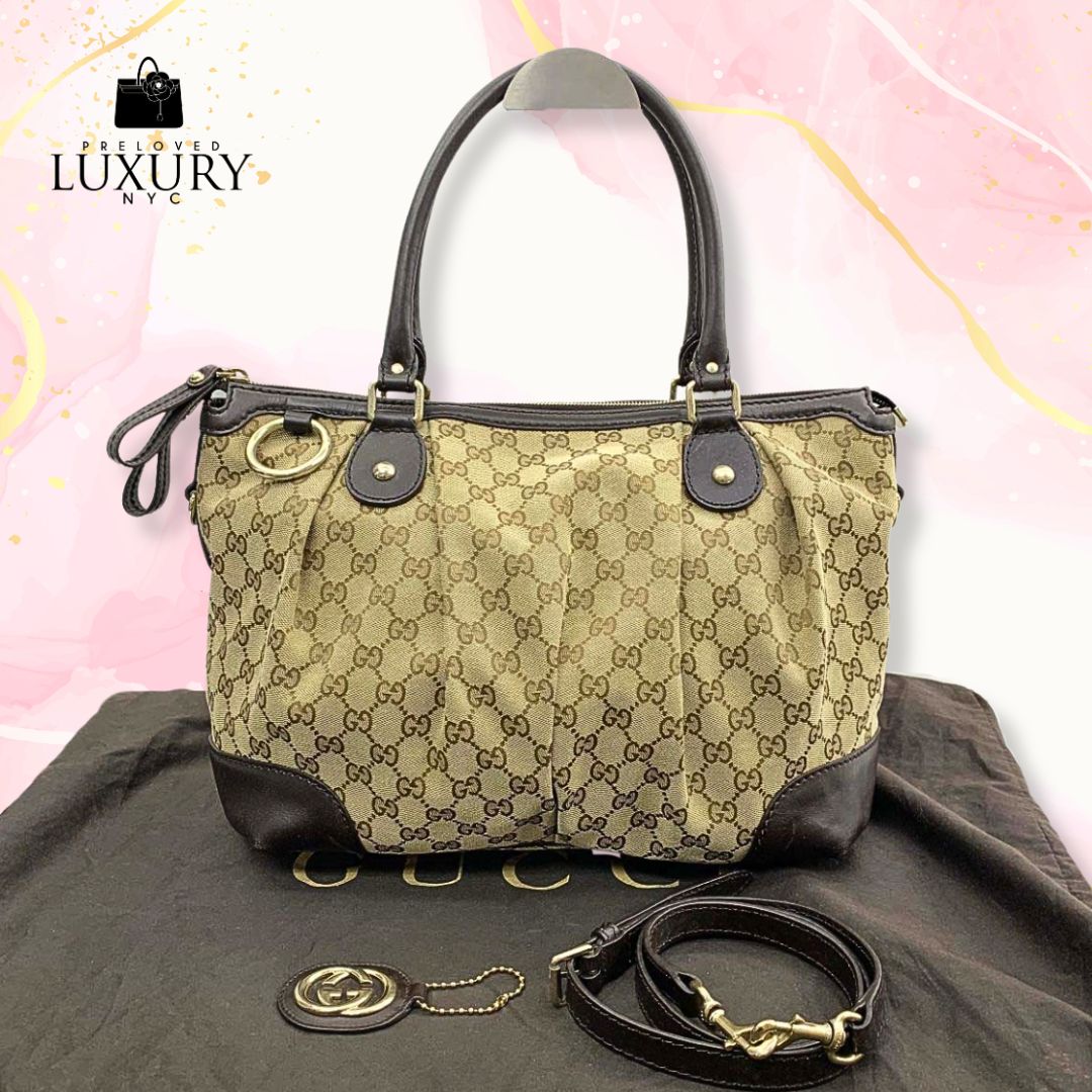 GUCCI Sukey Bag GG 2way
