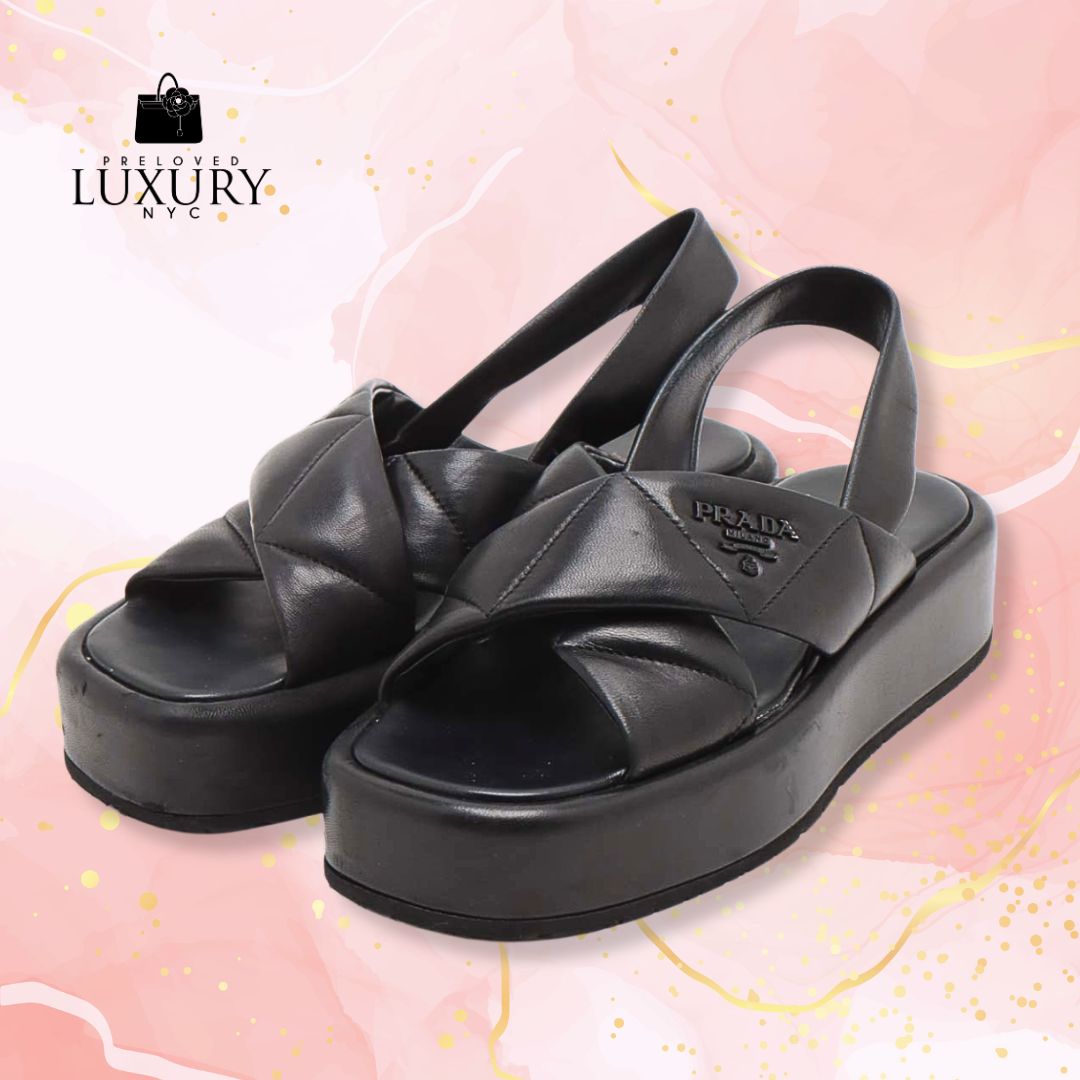 PRADA Leather Sandals