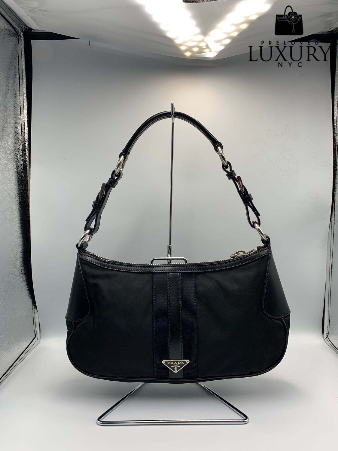 PRADA Nylon Shoulder Bag 1