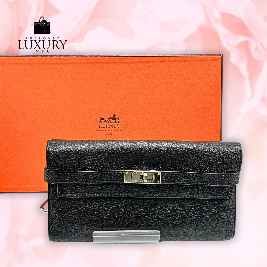 HERMES Kelly Long Wallet