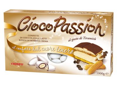Crispo Confetti Ciocopassion Tiramisù Senza Glutine (Gluten Free) 1 kg