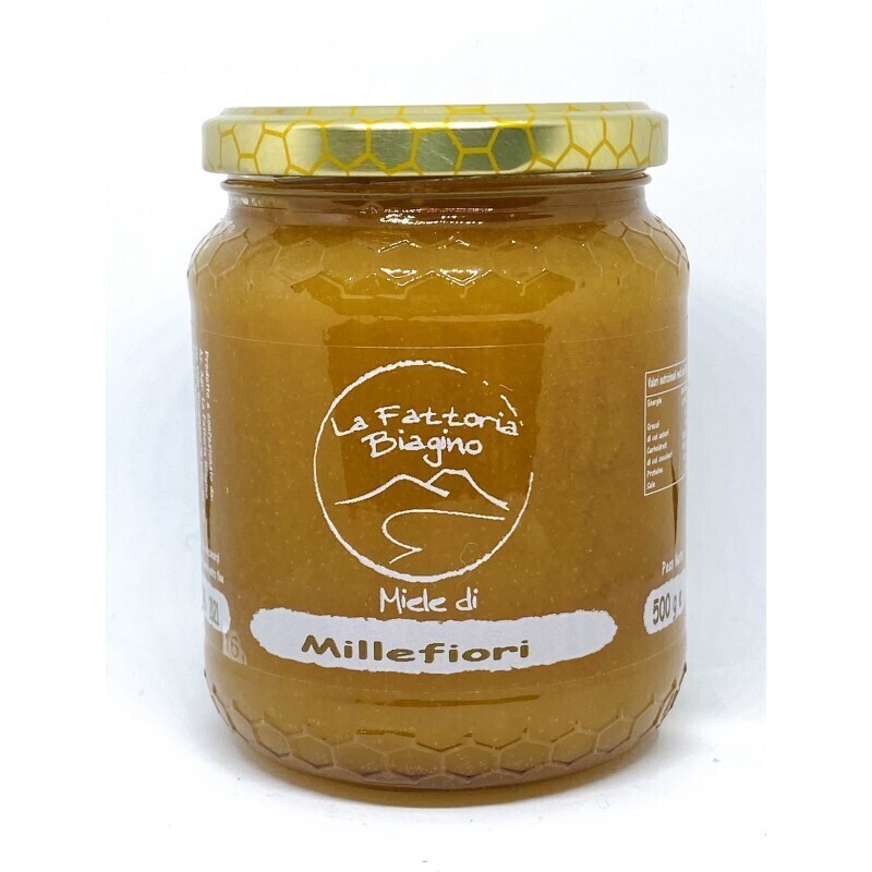 Miele puro italiano di Millefiori 500 gr