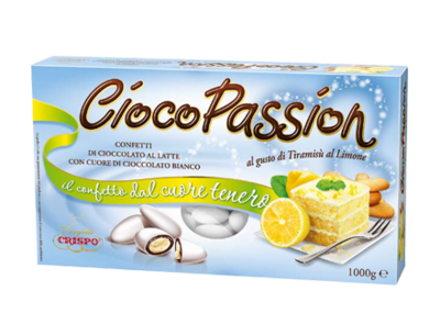 Crispo Confetti Ciocopassion Tiramisù al Limone Senza Glutine (Gluten Free) 1 kg