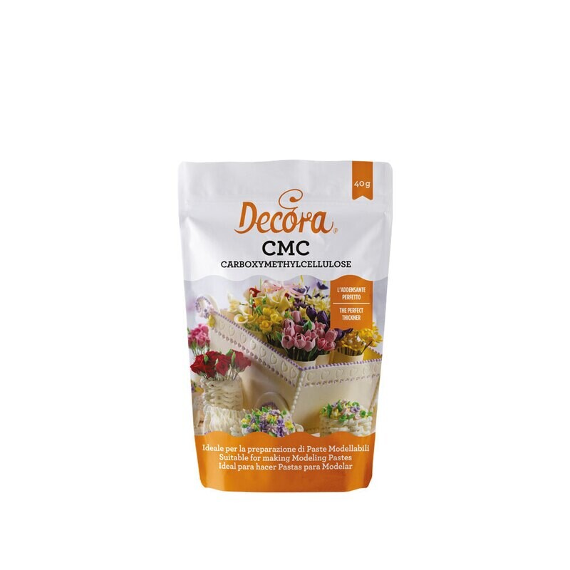 Decora CMC – Carbossimetilcellulosa Per Pasta Di Zucchero 40 gr