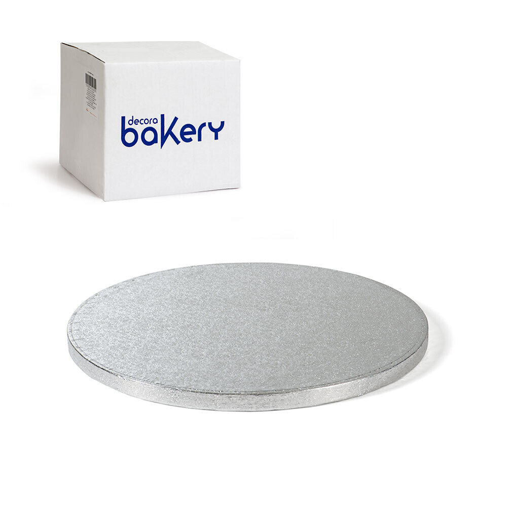 Decora Sottotorta Rigido Rotondo Argento linea Bakery Diametro cm 45 x 1,2 h