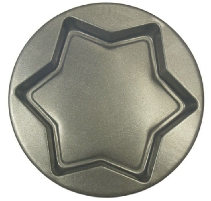 Vespa Stampo per Torte a Forma a Stella Antiaderente Dimensioni 9,5 x 29,5 x 5