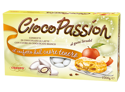 Crispo Confetti Ciocopassion Strudel Senza Glutine (Gluten Free) 1 kg