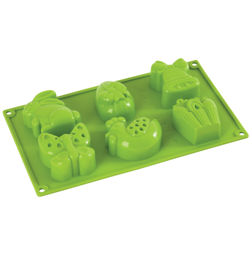 Pavoni Stampi silicone Pasquali easter delight Pasqua 6 porzioni