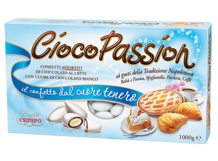 Crispo Confetti Ciocopassion Tradizione Napoletana Senza Glutine (Gluten Free) 1 kg