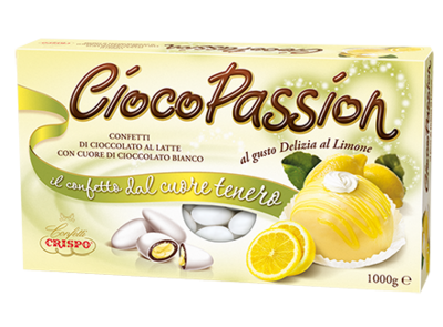 Crispo Confetti Ciocopassion Delizia al limone Senza Glutine (Gluten Free) 1 kg