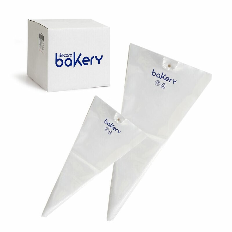 Decora Sac a Poche Monouso in Plastica per Alimenti 100 Pz
