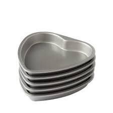 Decora Set  5 Stampi a cuore per Torte a Strati