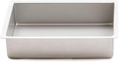 Decora Teglia Professionale Anodizzata Rettangolare  30 x 40 x h 7,5 cm.