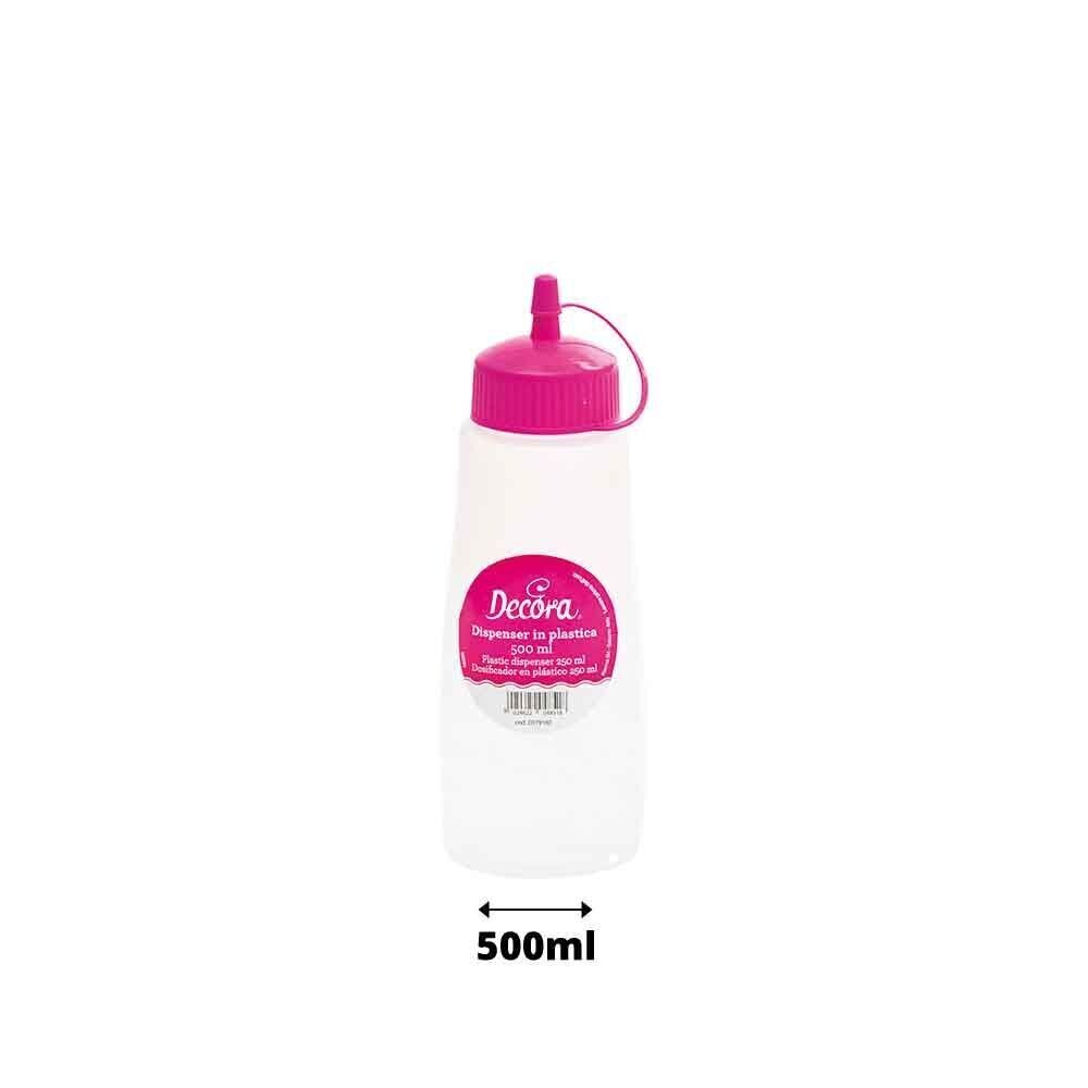 Decora Dispenser con Tappo in Plastica 500 ml