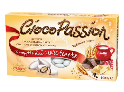 Crispo Confetti Ciocopassion ripieno con cereali  1 kg