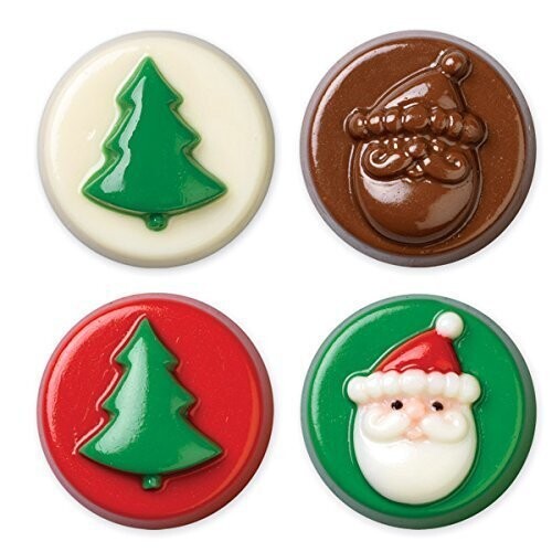 Wilton Stampo Ciocco Candy Albero e Babbo Natale