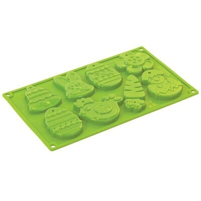 Pavoni Stampo Pasqua Silicone 8 Cavità