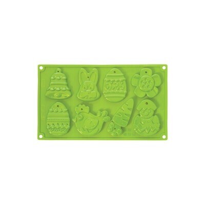 Pavoni Stampo Pasqua Silicone 8 Cavità
