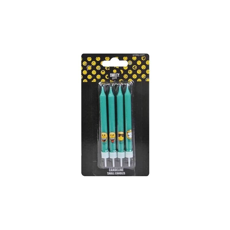 Mamì Candela Stelo Smiley 4 Pezzi