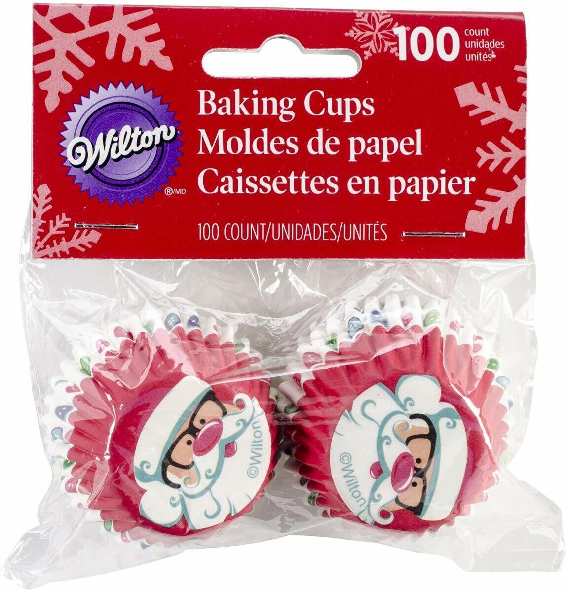 Wilton 100 Pezzi Natale Sweet Holiday Condivisione Mini Cottura Cup Set