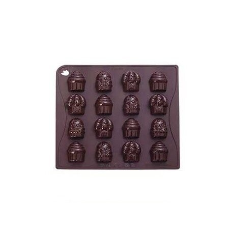 Pavoni Forme Silicone Cupcakes Dimensioni 7 mm 16I Impronte