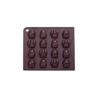 Pavoni Forme Silicone Cupcakes Dimensioni 7 mm 16I Impronte