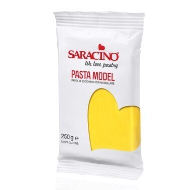 Saracino Pasta di Zucchero Model Giallo250 gr