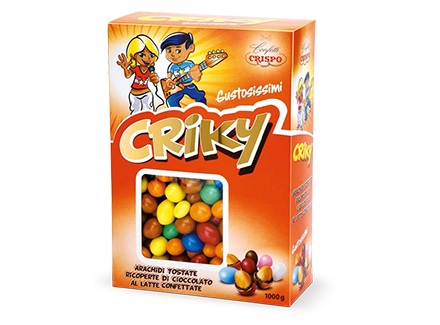 Crispo Confetti Criky tipo M&amp;M&#39;s Senza Glutine (Gluten Free) 1 kg