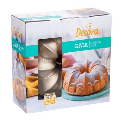 Decora Gaia Stampo Antiaderente Rotondo   per Dolci Diametro cm 24 x h 10 cm