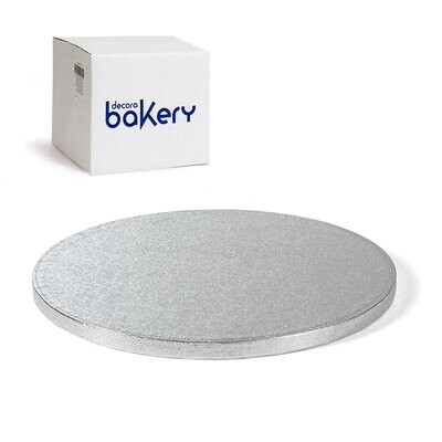 Decora Sottotorta Rigido Rotondo Argento linea Bakery Diametro cm 60 x 1,2 h
