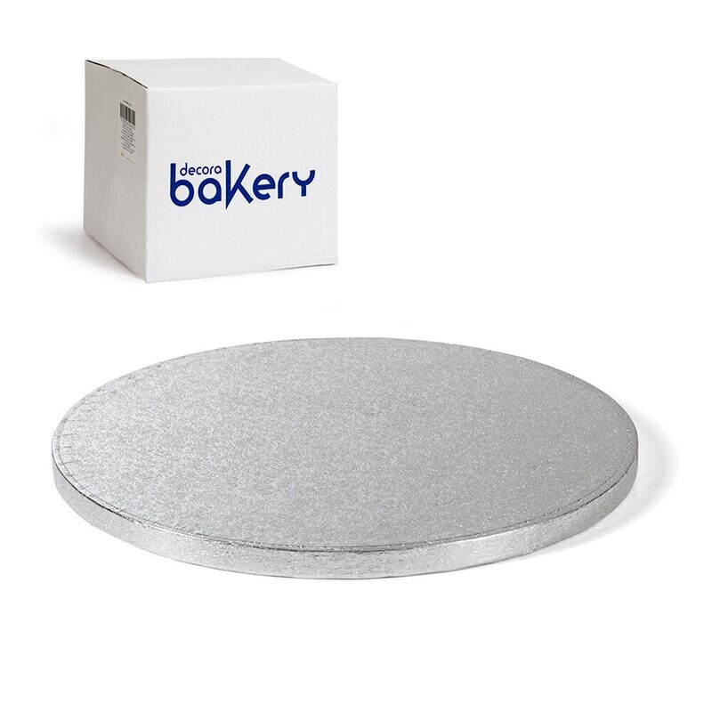Decora Sottotorta Rigido Rotondo Argento linea Bakery Diametro cm 60 x 1,2 h
