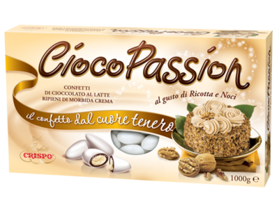 Crispo Confetti Ciocopassion Ricotta e Noci​ Senza Glutine (Gluten Free) 1 kg