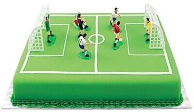 Decora Set per Decorazione in Plastica Calcio