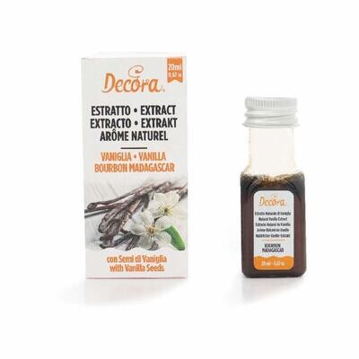 Decora Estratto Naturale Liquido di Vaniglia del Madagascar 20 ml